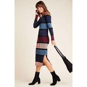Anthropologie Dolan Lorna Midi Sweater Dress